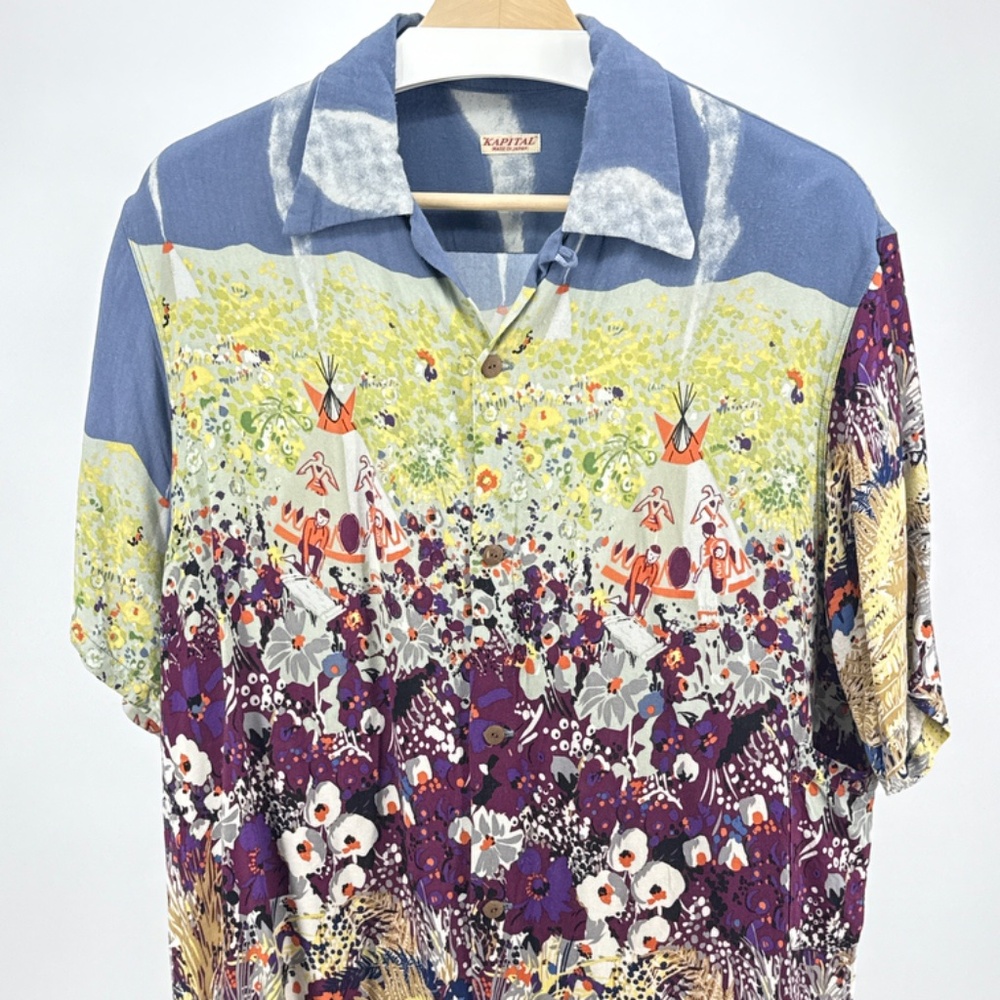 Kapital Navajo Land Aloha Shirt